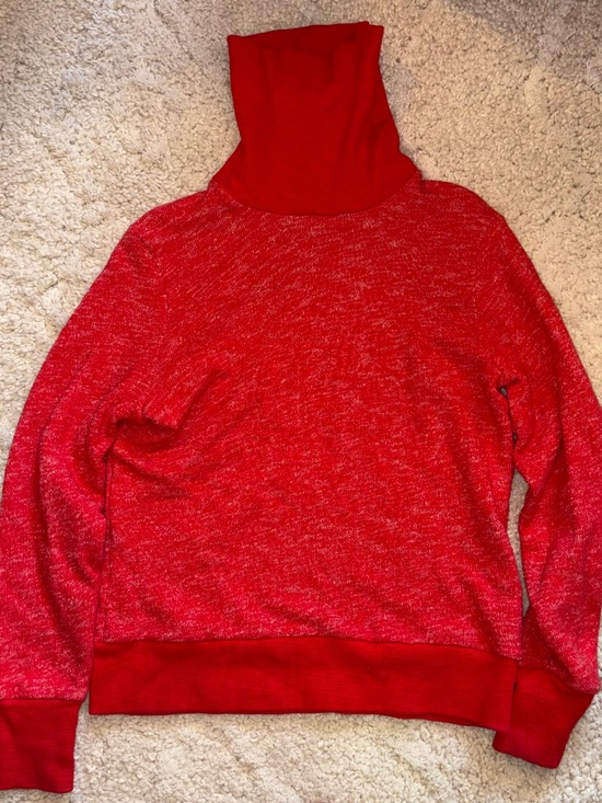 J. Crew Sweaters - Red J. Crew Turtleneck, Size Small